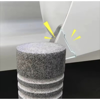 Naklejki ochronne przezroczyste na ranty drzwi samochodu 2 szt